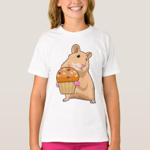 T-shirt Hamster avec Muffin