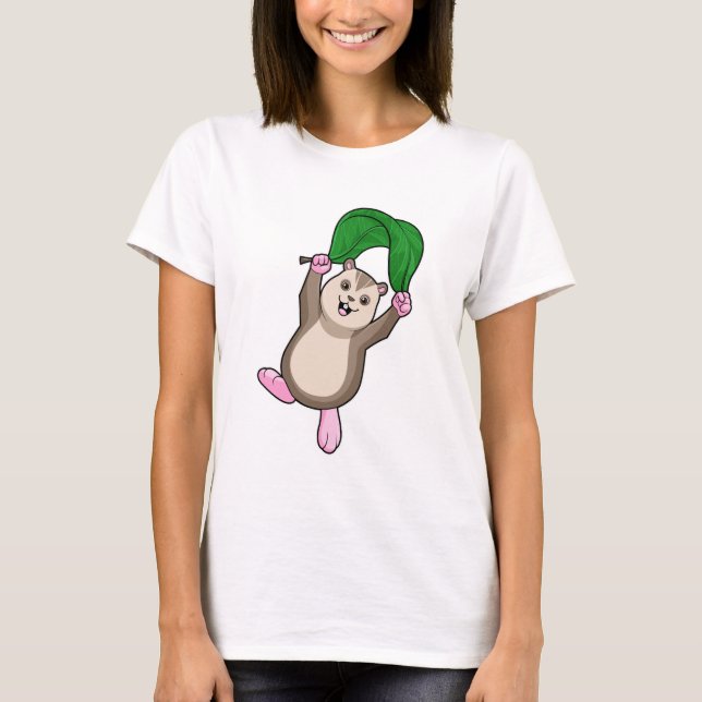 T-shirt Hamster avec parachute (Devant)