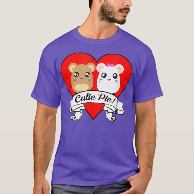 T-shirt Hamster Cute Pet Love (Devant)