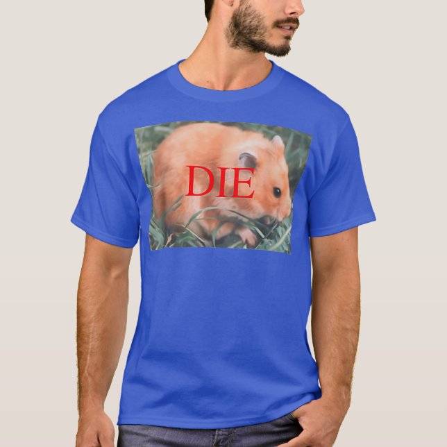 T-shirt Hamster de la menace de mort (Devant)