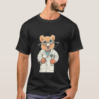 T-shirt Hamster Dentist Assistant Dental Hygiéniste Hamste