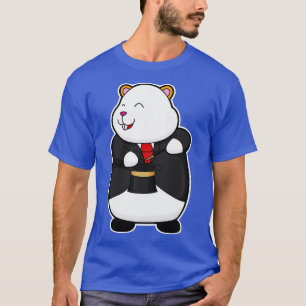 T-shirt Hamster en magicien avec chapeau de baguette magiq