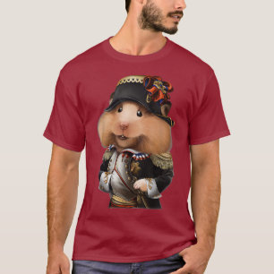T-shirt Hamster en Napoléon Bonaparte de France