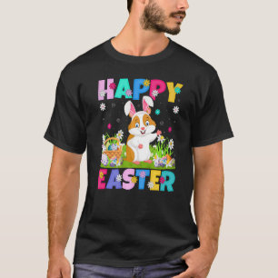 T-shirt Hamster Joyeux Bunny Hamster de Pâques Dimanche de