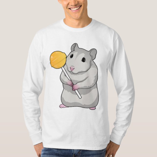T-shirt Hamster Lollipop (Devant)
