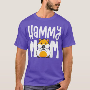 T-shirt Hamster Maman Chemise Pour Filles Hammy Maman Mama