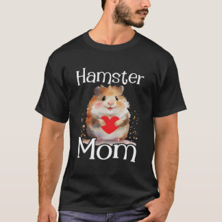 T-shirt Hamster Maman - Fête Des Mères Animal Whisperer Pe