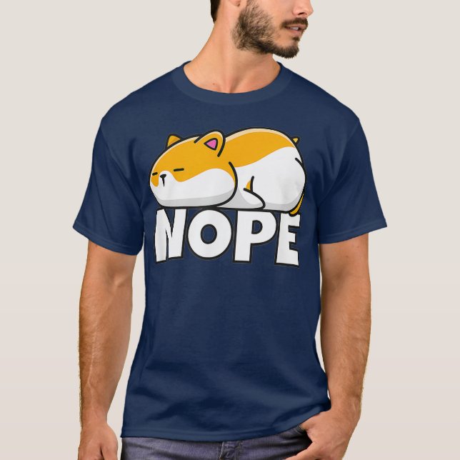 T-shirt Hamster Nope (Devant)
