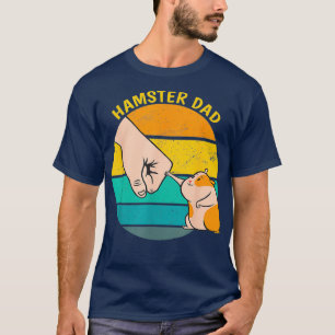 T-shirt Hamster Papa mignon Hamster Lover Cadeau