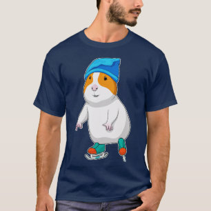 T-shirt Hamster Patinage sur glace Patinage sur glace Pati