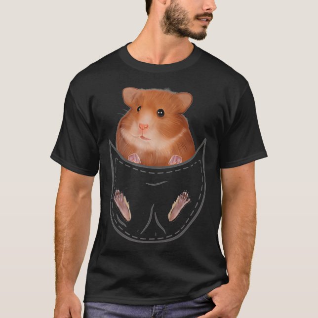T-shirt Hamster Pocket Animal Cadeau Hamster (Devant)