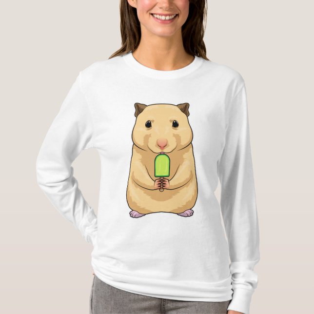 T-shirt Hamster Popsicle (Devant)