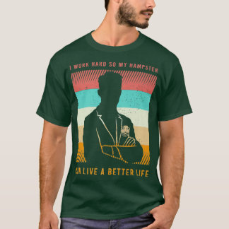 T-shirt Hamster Pour Un Amoureux Du Hamster Furbaby