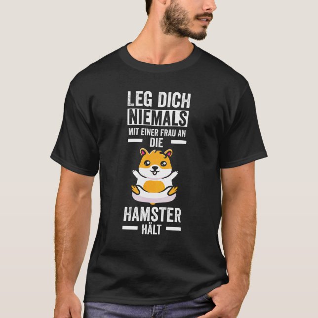 T-shirt Hamster Rodent Hamster Reproduction (Devant)