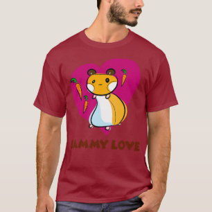 T-shirt Hamster Shirt Hammy Love Syrian Robo Dwarf