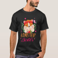 Hamster Soeur Fleurs mignonnes Hamster Bow Cravate