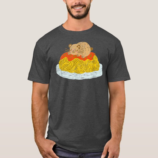 T-shirt Hamster Spaghetti (Devant)