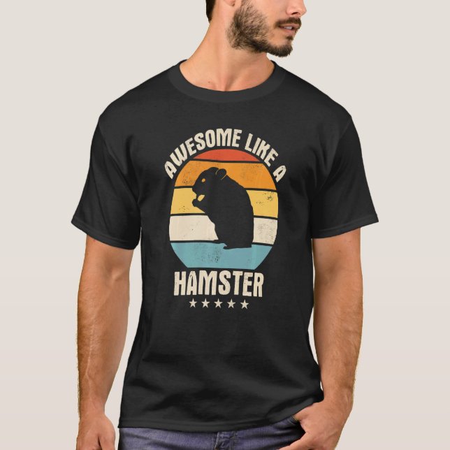 T-shirt Hamster Syrien Hamster Dwarf Hamster 1 (Devant)