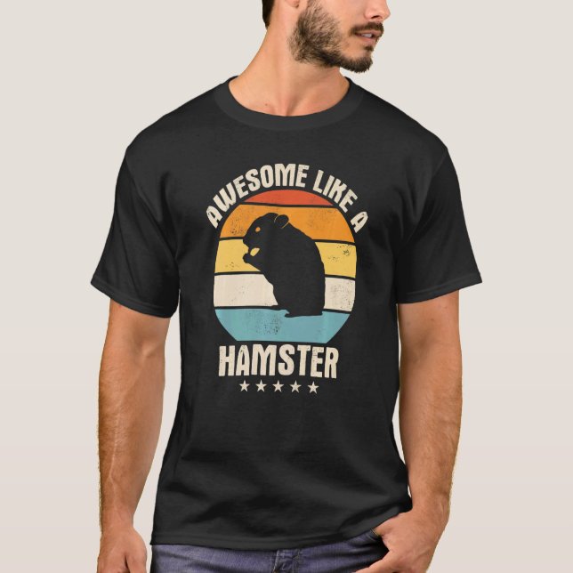 T-shirt Hamster Syrien Hamster Dwarf Hamster 1 (Devant)