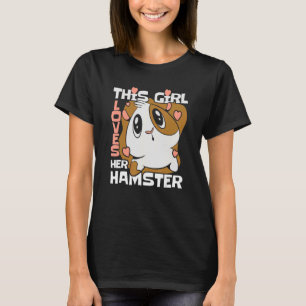 T-shirt Hamster Syrien Hamster Dwarf Hamster Gril
