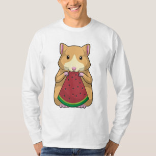 T-shirt Hamster with Watermelon