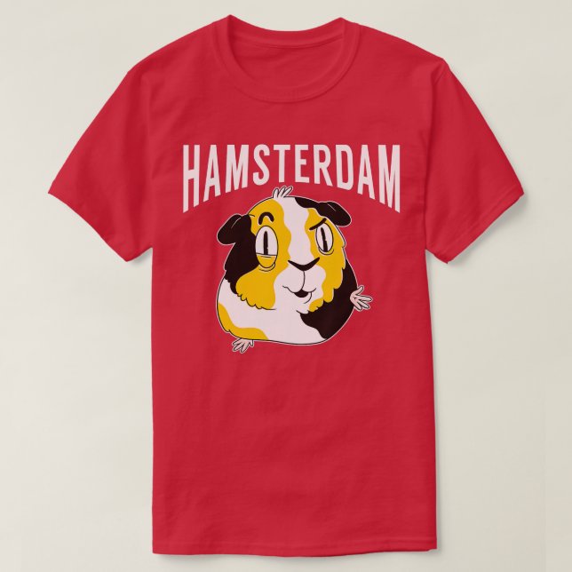 T-shirt Hamsterdam Cute Hamster Lover (Design devant)
