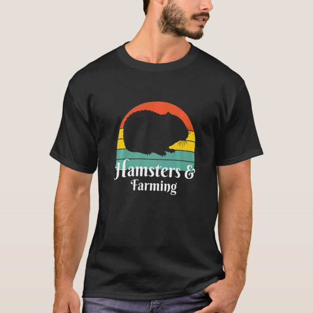 T-shirt Hamsters Et Agriculteurs (Devant)