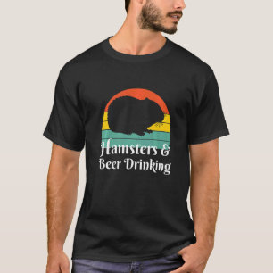 T-shirt Hamsters Et Bières Boire