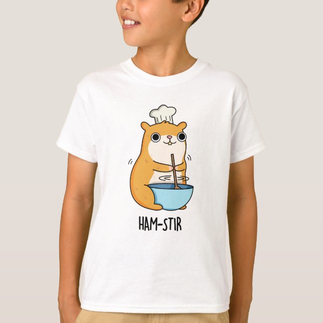 T-shirt Hamstir Funny Hamster Pun (Devant)