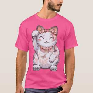 T-shirt Hanami Maneki Neko Shun