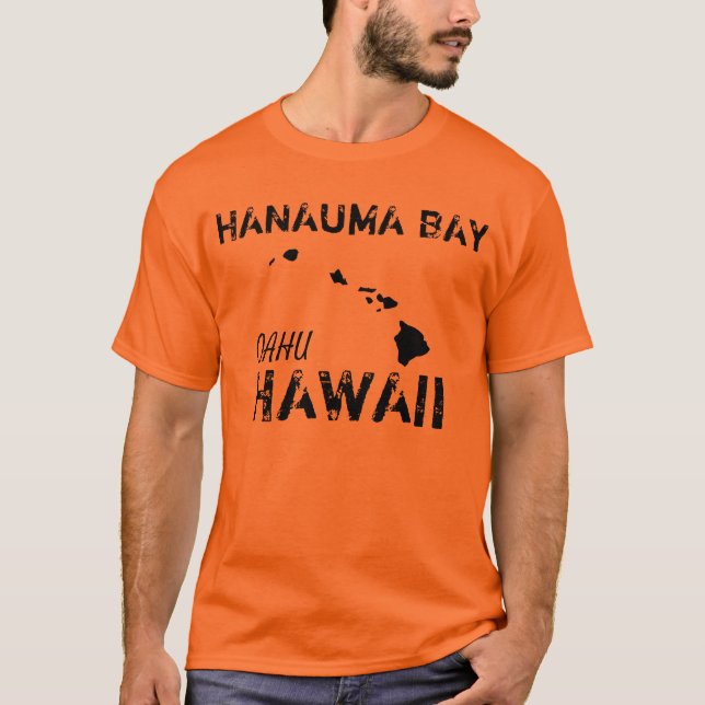 T-SHIRT HANAUMA BAY HAWAII (Devant)