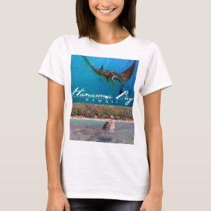 T-shirt Hanauma Bay Oahu Hawaii Manta Ray and Turtle