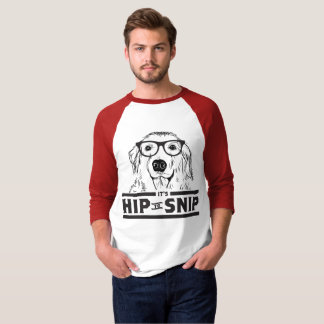 T-shirt Hanche pour couper pièce en t de raglan de la