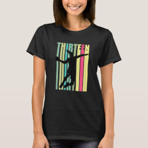 T-shirt Handball 13e anniversaire Girls Player Team Motiva