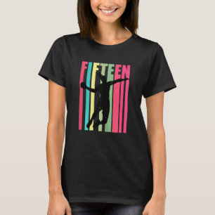 T-shirt Handball 15e anniversaire Girls Player Team Motiva