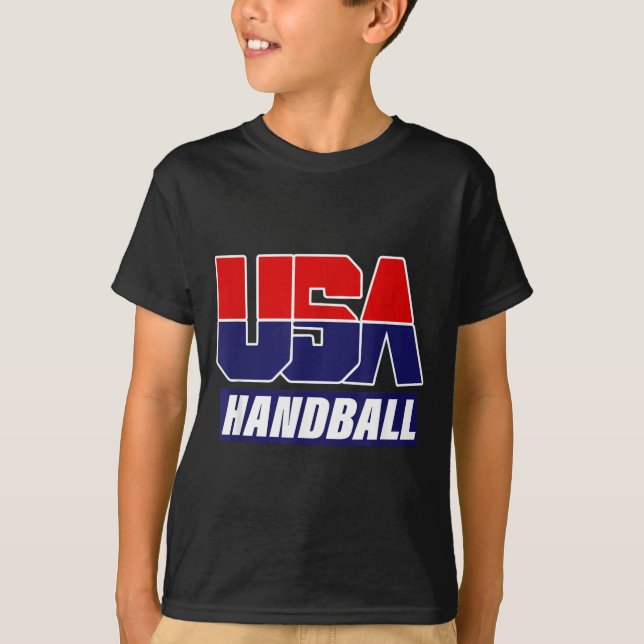 T-shirt Handball 2021 Équipe États-Unis (Devant)