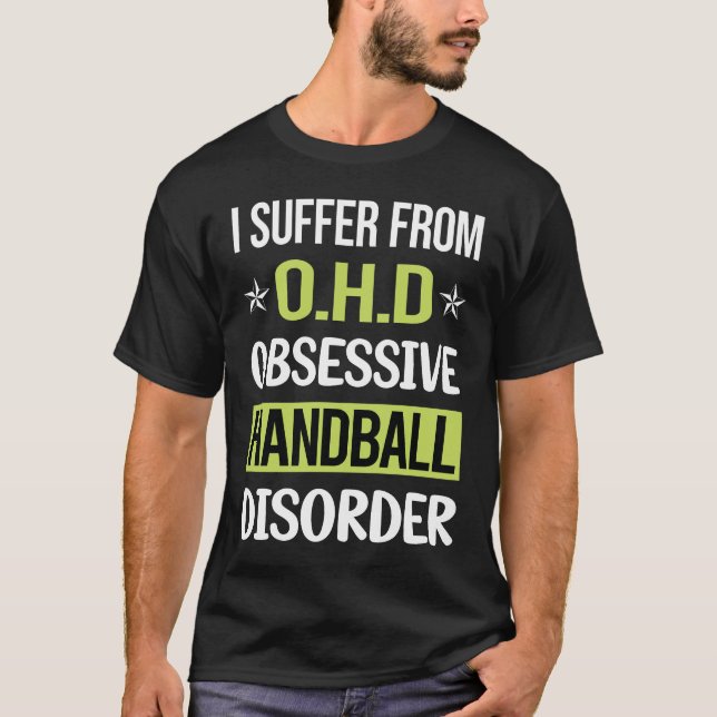 T-shirt Handball d'amour obsessionnel (Devant)