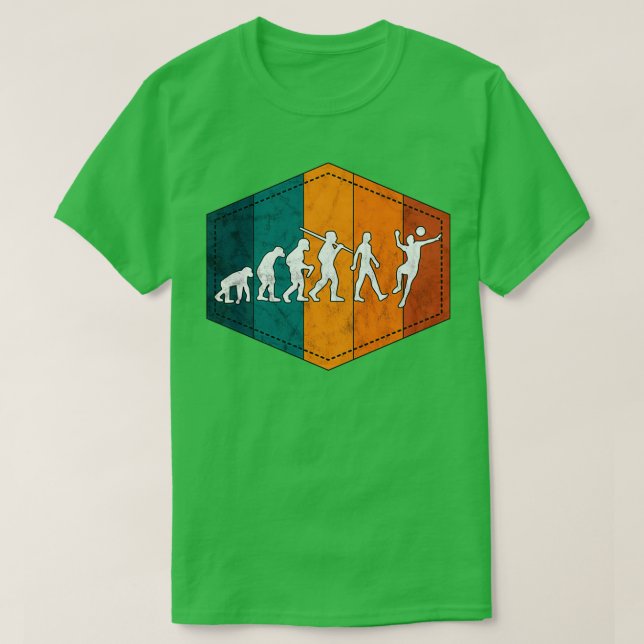 T-shirt Handball Evolution Goalscorer Retro (Design devant)