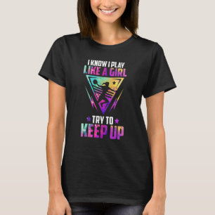 T-shirt Handball Fille Handball Joueur Sport Jeu Handball