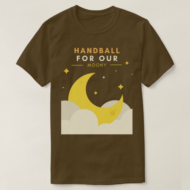 T-shirt Handball For Our Moony (Design devant)
