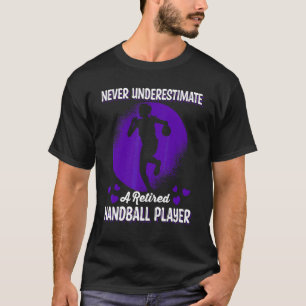 T-shirt Handball Graphique pour filles femme joueuse de ha