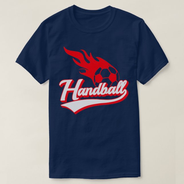 T-shirt Handball Handball Design (Design devant)