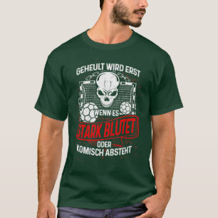 T-shirt Handball Handballers ne pleure pas Gift handball p