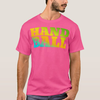 T-shirt Handball Hobby brillant et coloré