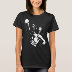 T-shirt Handball Lecteur Handball Handball Ball Outball Ha