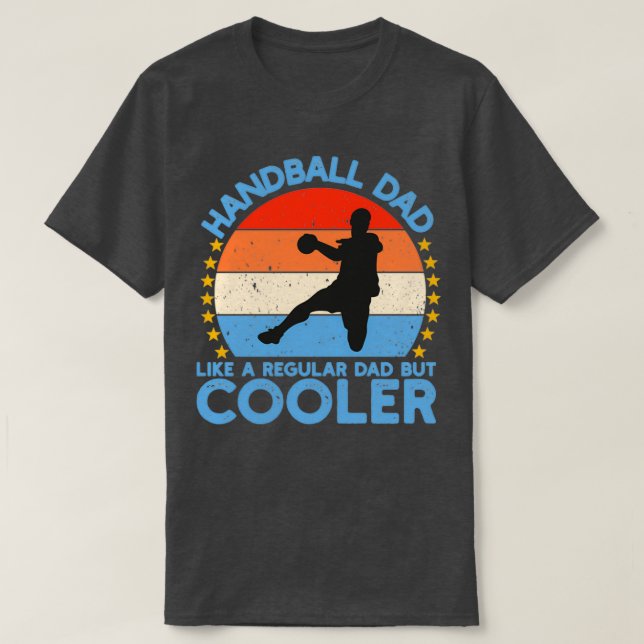 T-SHIRT HANDBALL PÈRE COMME PÈRE RÉGULIER MAIS GLACIÈRE (Design devant)