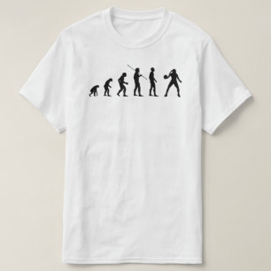 T-shirt Handball Player Evolution De Man Sports Mème Bv