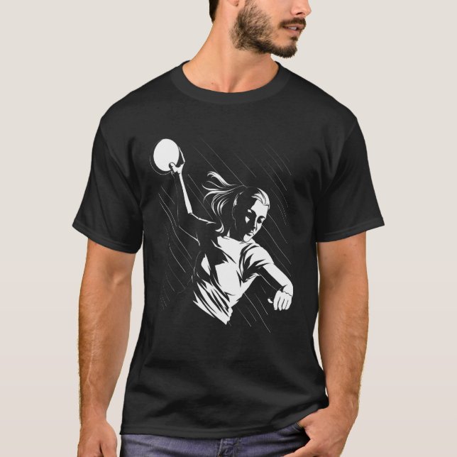 T-shirt Handball Player Handball Ball Outfit Handball Live (Devant)