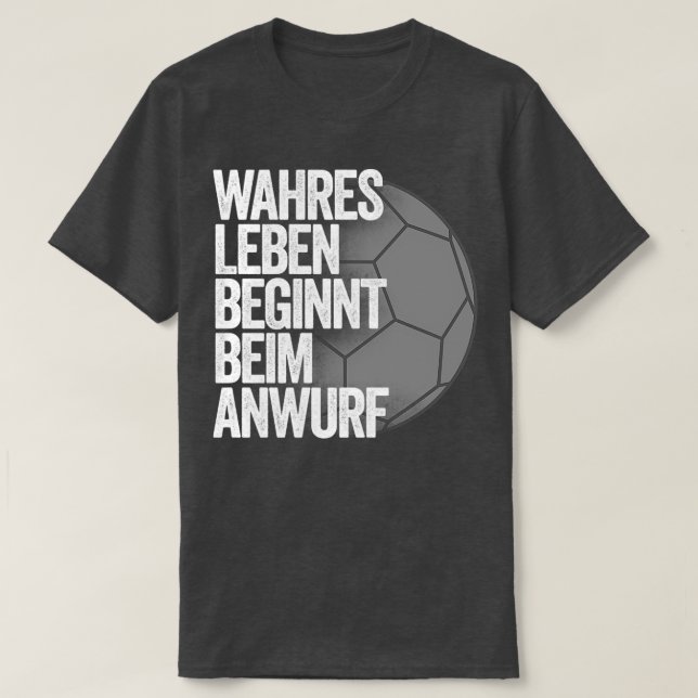 T-shirt Handball Player Handball Player Cadeaux Handball 1 (Design devant)