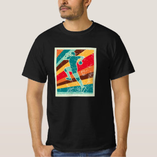 T-shirt Handball Player Retro